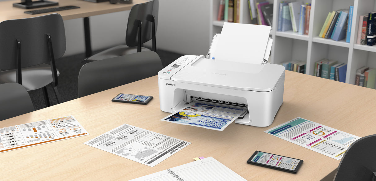 Imprimante Multifonction 3en1 Canon Pixma TS3751i (Blanc)