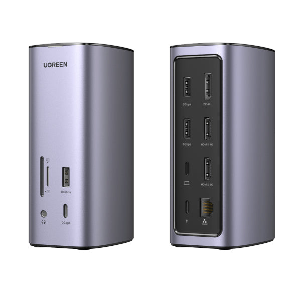 Station d'accueil multifonction USB-C Pro - UGREEN - Gris