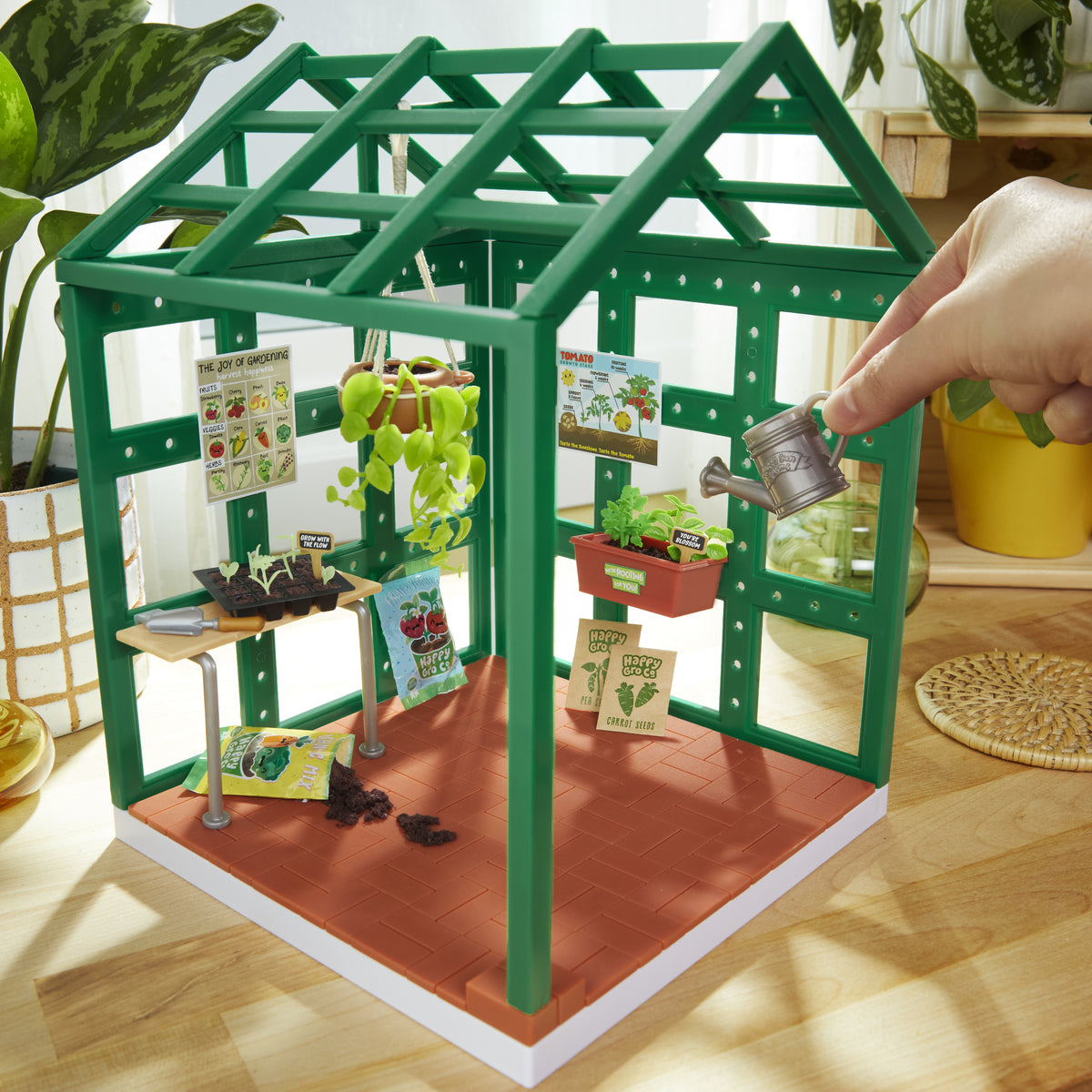 MGA's Miniverse - Spaces Starter Pack - Serre - Des 8 ans - Jeu de construction - Personnalisation - DIY - Art créatif
