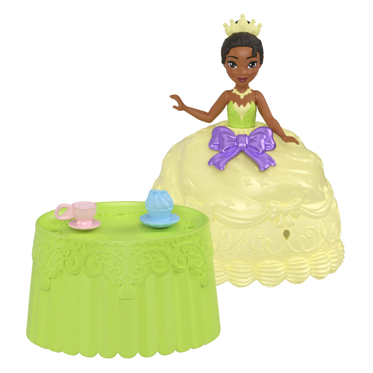 Princesses Disney - Petite poupée Cupcake Doll Reveal avec 5 surprises - Disney Princess - JFG78