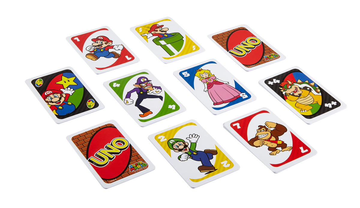 Mattel Games - Uno Super Mario Bros - Jeu de Cartes - Des 7 ans DRD00