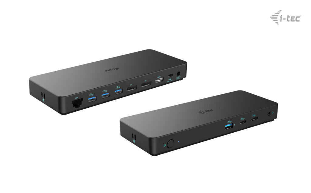 Station d'accueil portable USB-C 3.2 I-Tec Docking Station Gen 2 Pro (Noir)