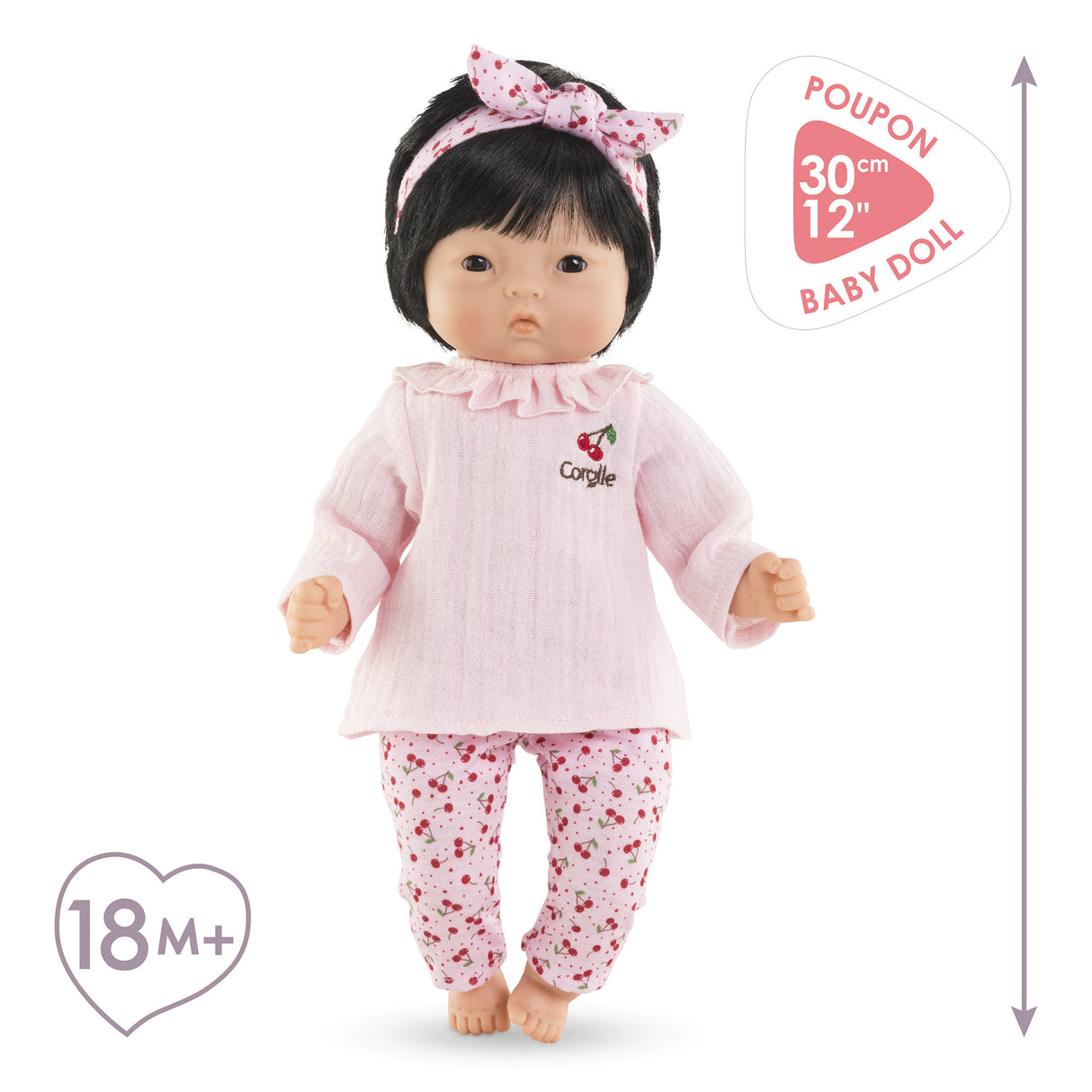 Poupon - COROLLE - Bébé Calin Nina - 30 cm - Des 18 mois