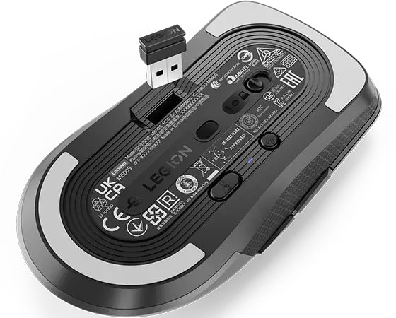 Souris Gaming sans fil LENOVO Legion M600s Qi - Bluetooth 5.0 - 19 000 DPI - Recharge Qi - Ultra légere