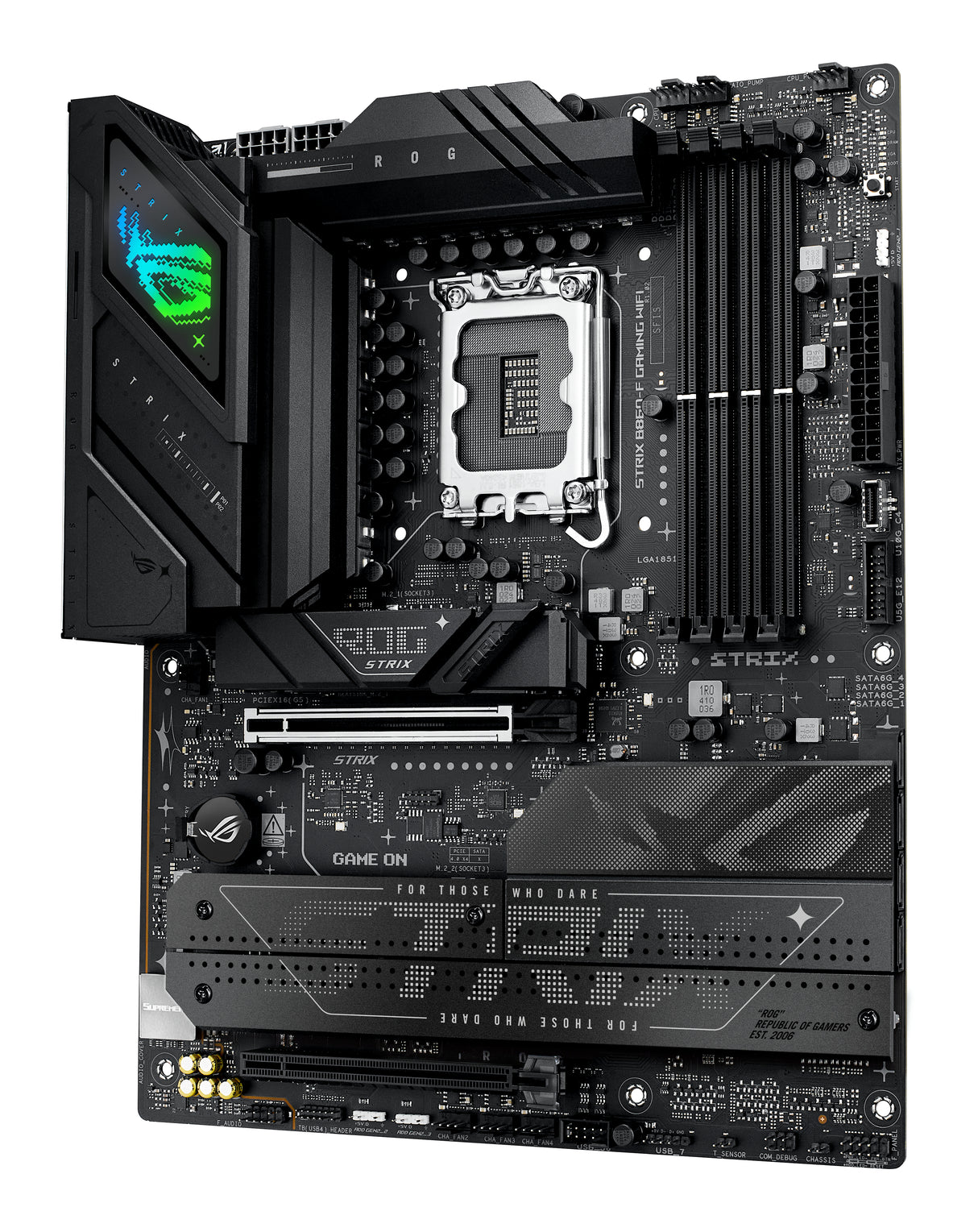 Carte mere - ASUS - ROG STRIX B860-F GAMING WIFI - Intel B860 LGA 1851 (Socket V1) ATX