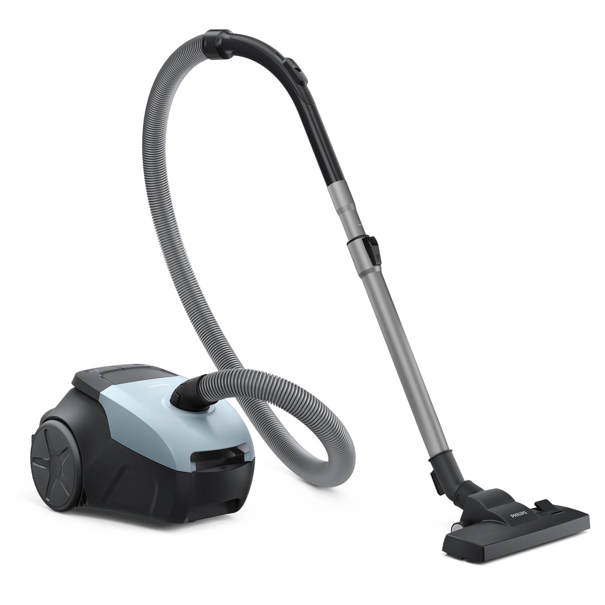 Aspirateur Traineau avec sac - PHILIPS XD1142/10? - Aspirateur Série 1000 - 750 W - 77 dB - 3 L - Bleu Gris