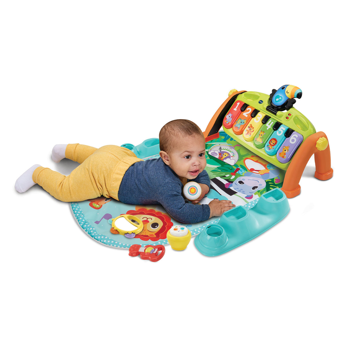 VTECH BABY - TAPIS TAP TAP PIANO ÉVOLUTIF - Multicolore