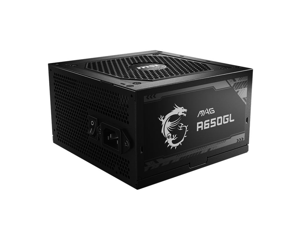 Alimentation ATX MSI Mag A650GL - 650W (Noir)