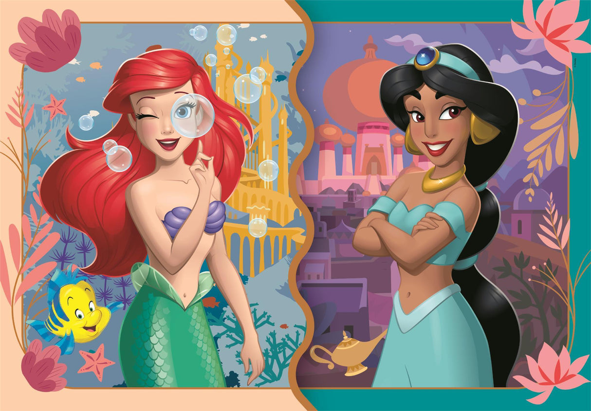 CLEMENTONI - 2x20 pieces - Disney Princess
