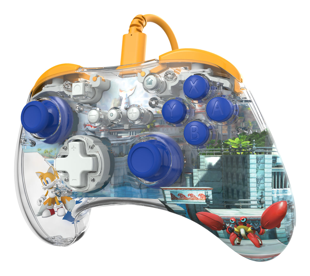 Manette filaire pour Nintendo Switch™ - PDP - Realmz Tails - Éclairage LED