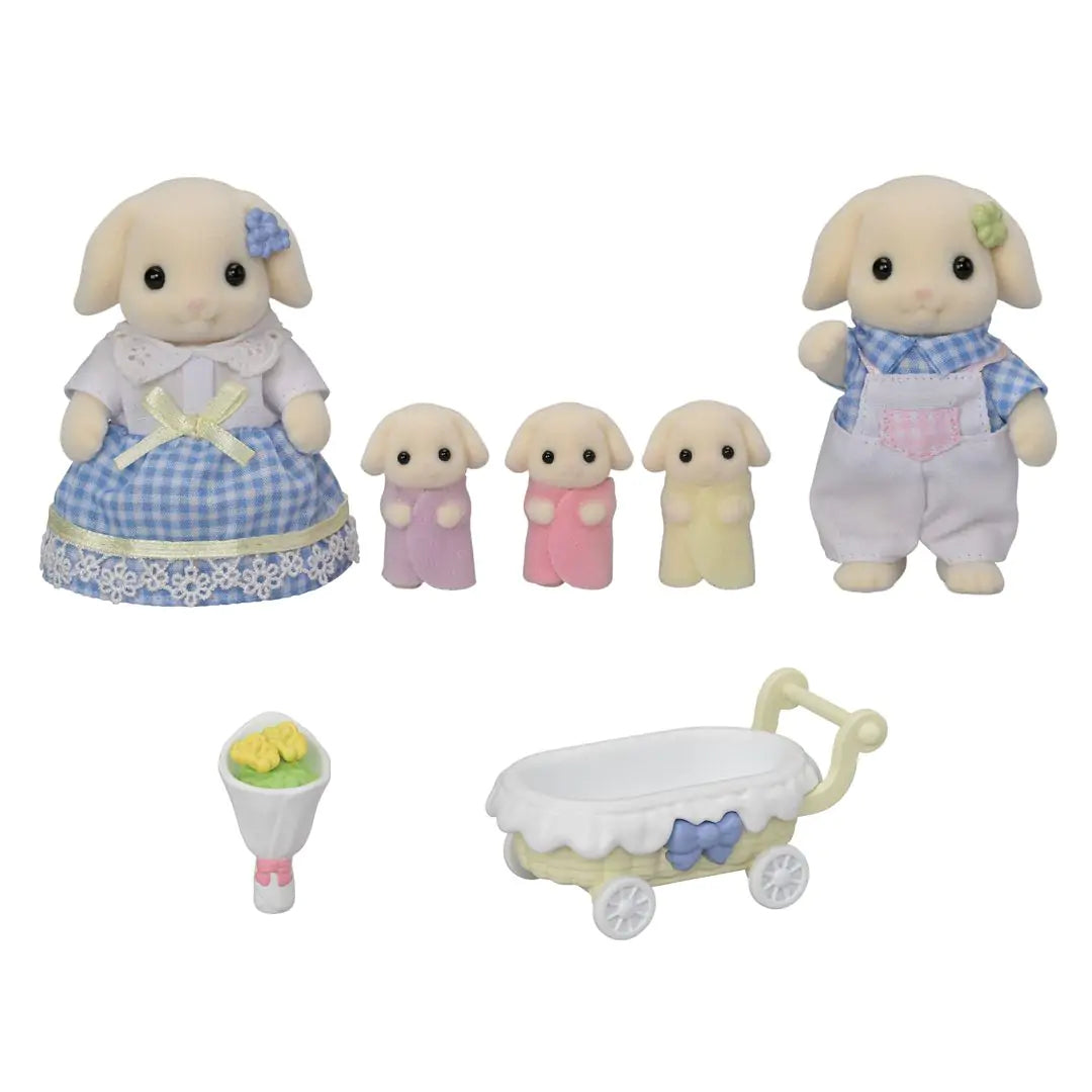 SYLVANIAN FAMILIES 5735 - La famille Lapin Bélier