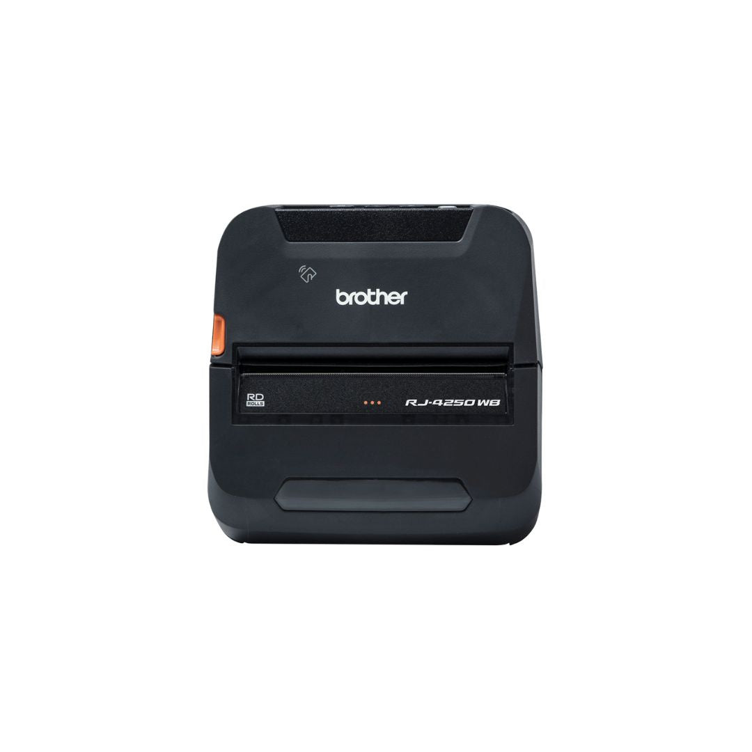 BROTHER Imprimante mobile 4 pouces RJ4250WB, 203dpi, max 104mm, 127mm/s, USB, Bl