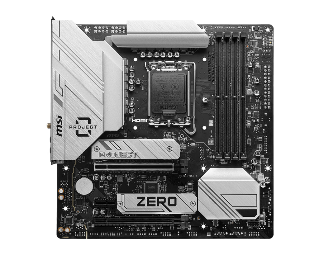 Carte mčre - MSI - B760M Ptoject Zero Intel B760 LGA 1700 micro ATX