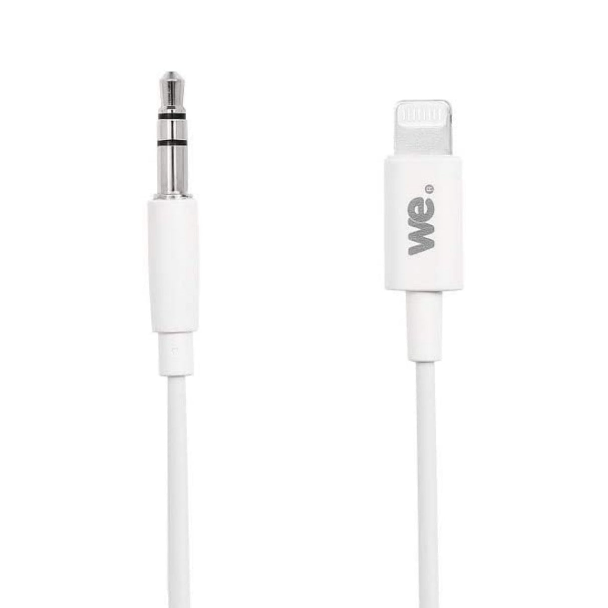 WE C ble auxiliaire 1m pour iPhone/ iPad vers Jack m le 3,5 mm / aux pour relier