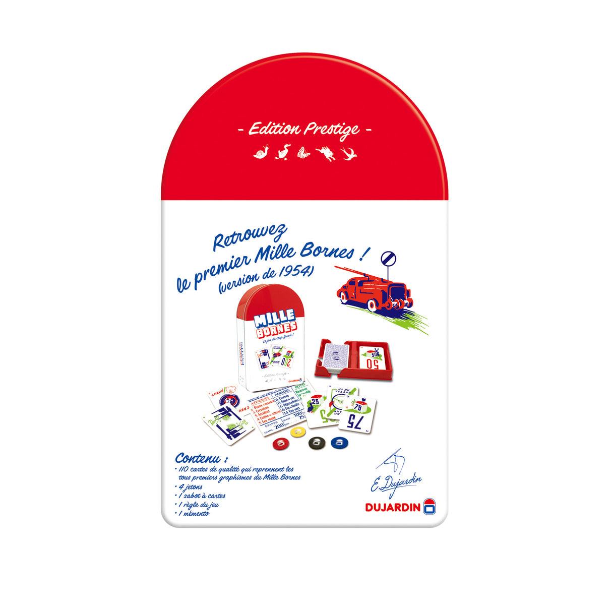 Mille bornes Prestige - Jeu de société - DUJARDIN - Des 6 ans