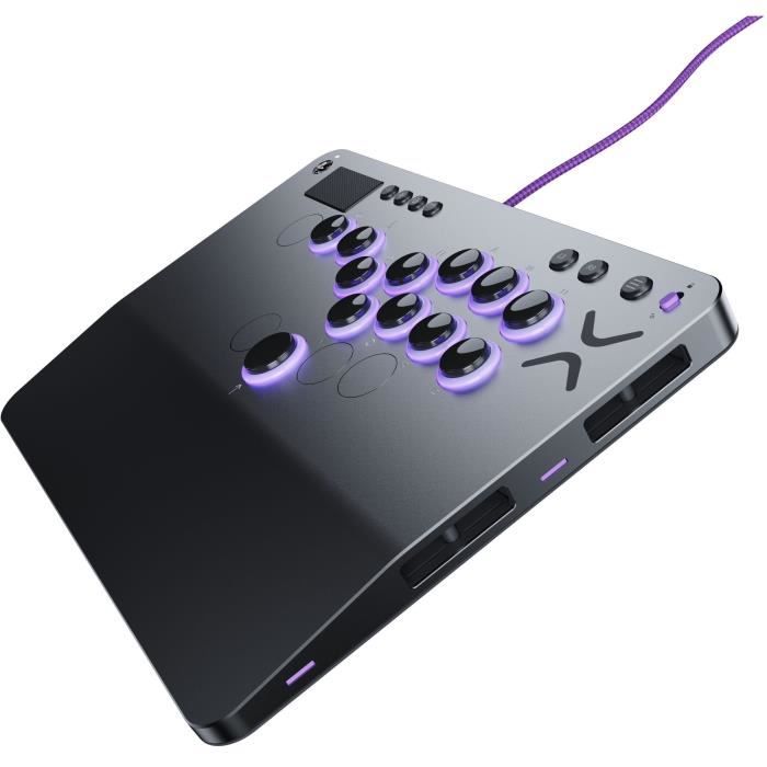 Manette de combat sans levier - Playstation - Victrix Pro KO Leverless Fight Stick - Gris