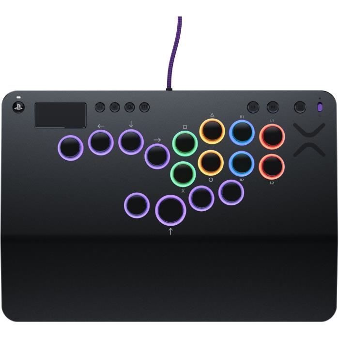 Manette de combat sans levier - Xbox - Victrix Pro KO Leverless Fight Stick - Gris