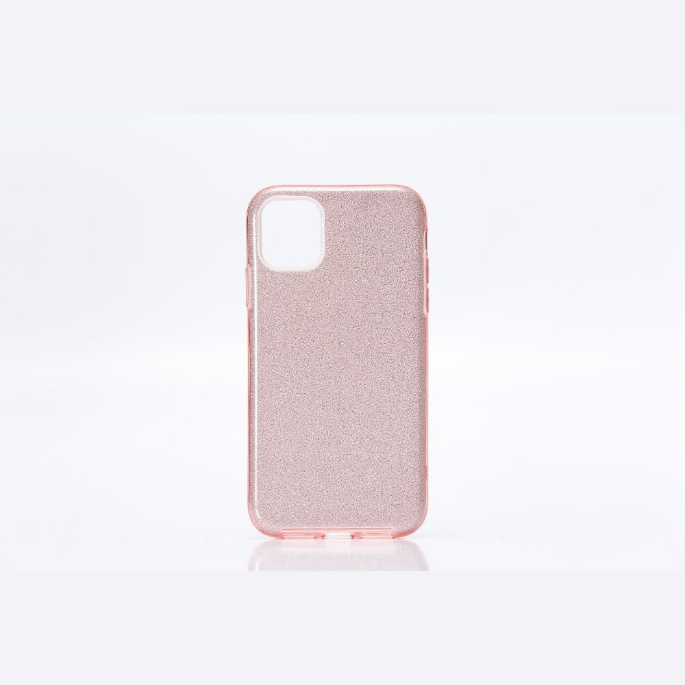 We coque de protection PAILLETTES APPLE IPHONE 11 Rose