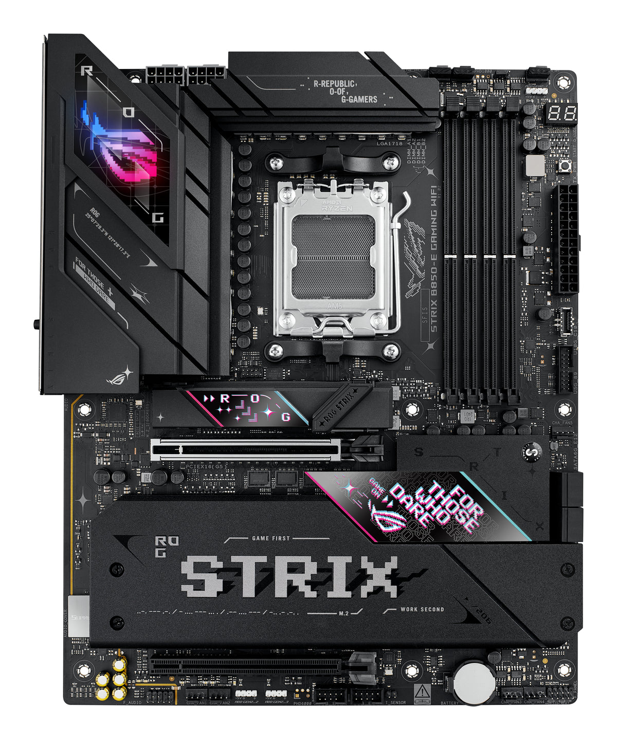 Carte mere - ASUS - ROG STRIX B850-E GAMING WIFI - AMD B850 - Emplacement AM5 ATX