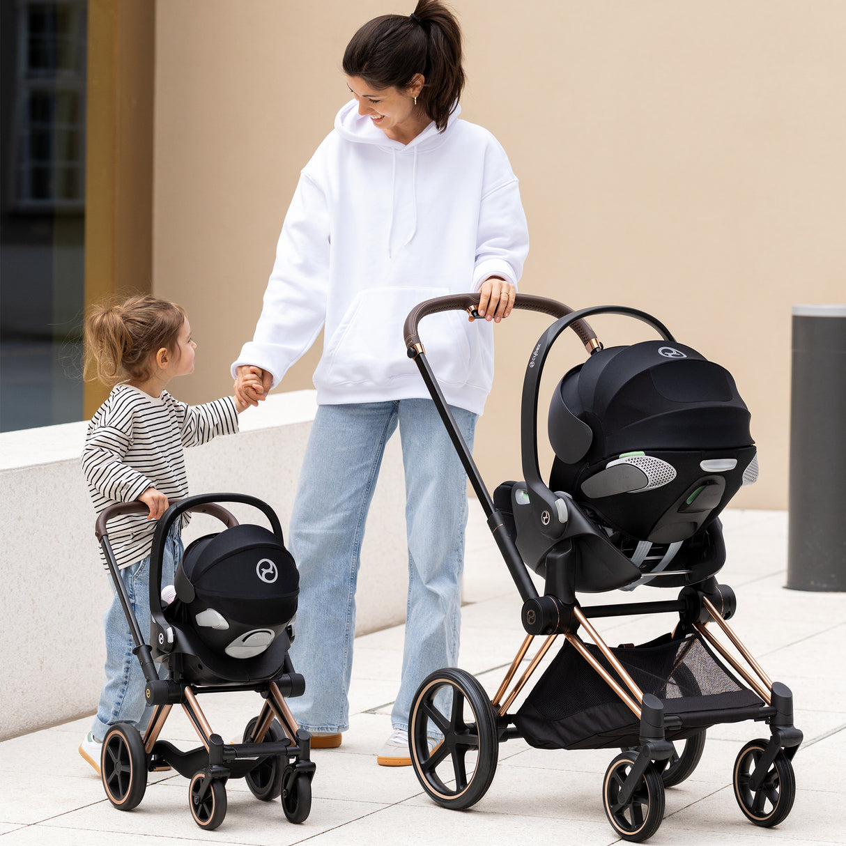 Porte-Poupon 2-en-1 - COROLLE - Cybex Priam - Pour poupons de 36 a 42 cm - Des 3 ans