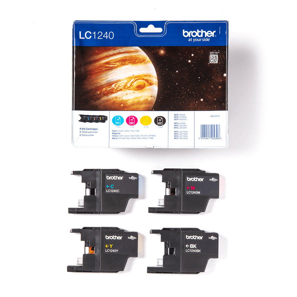 Brother LC1240 Cartouches d'encre Multipack Couleu