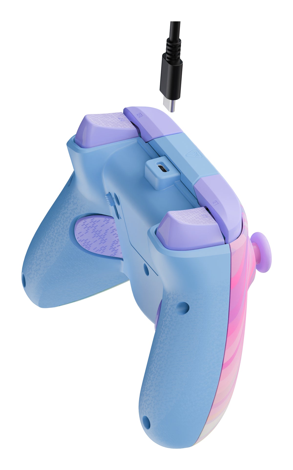 Manette filaire Turtle Beach Rematch Advanced Cotton Candy Xbox Series XS, Xbox One et PC
