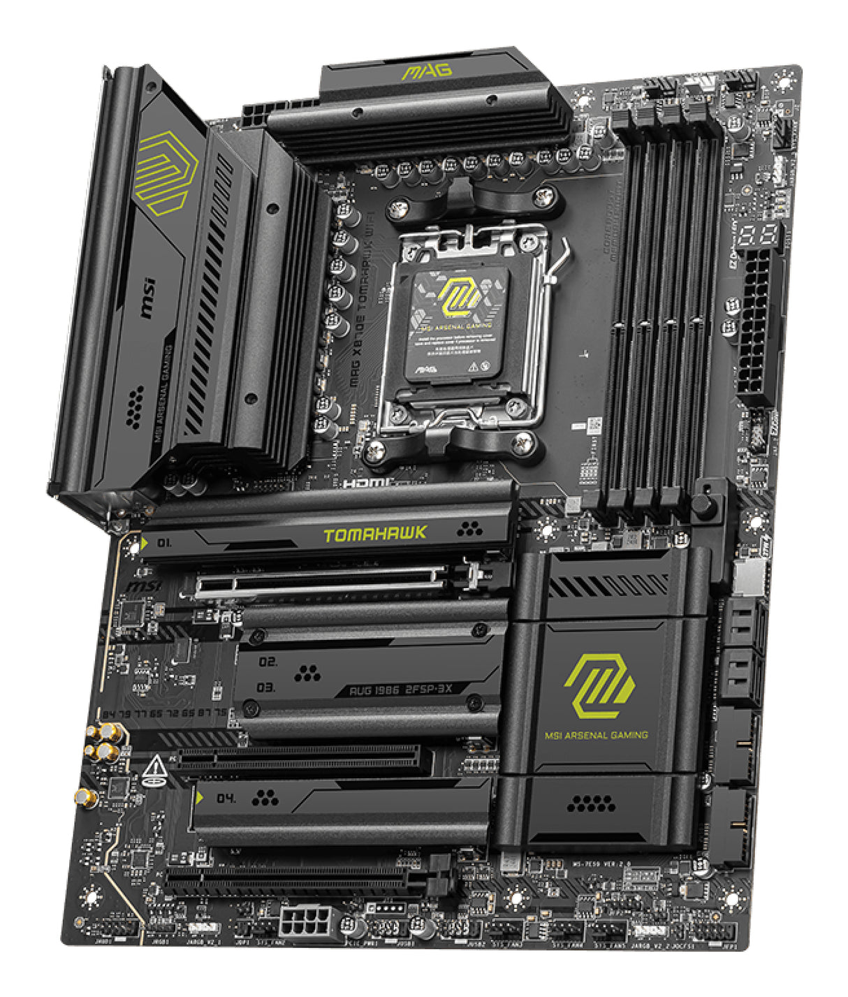 Carte mere - MSI - MAG X870E TOMAHAWK WIFI Emplacement AM5 ATX