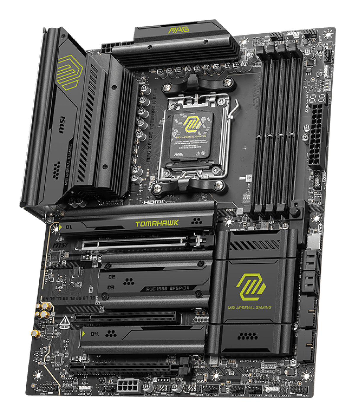 Carte mere - MSI - MAG X870E TOMAHAWK WIFI Emplacement AM5 ATX