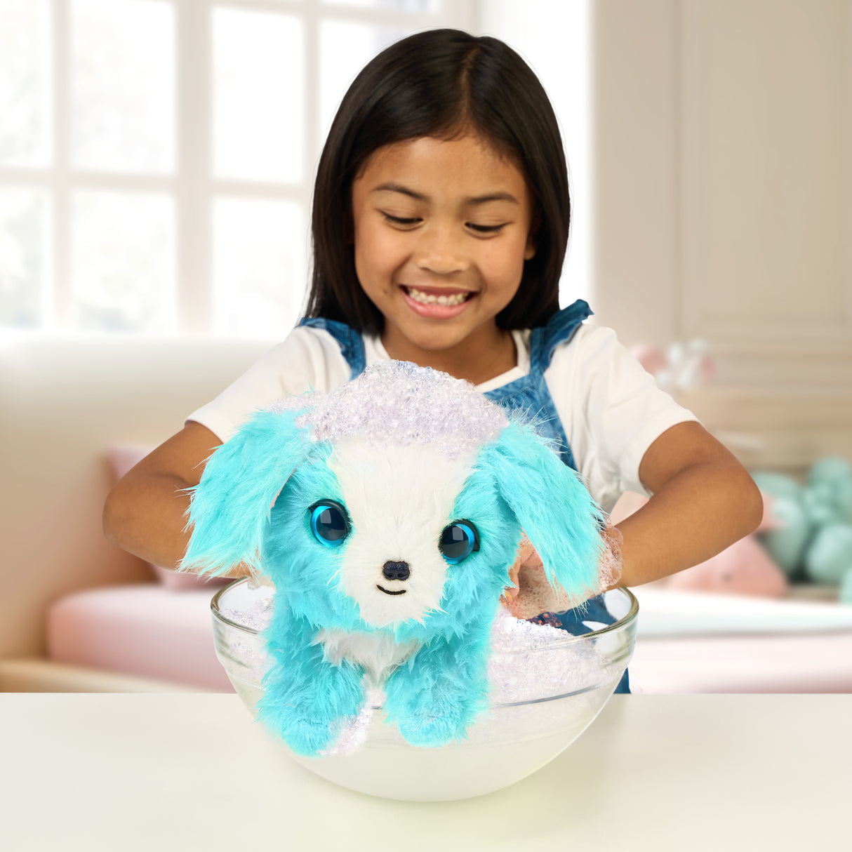 Animaux en peluche - SCRUFF A LUVS - Boule de poils - Bleu