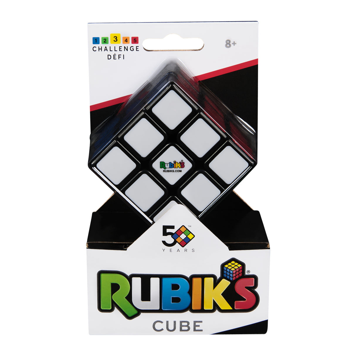 Jeu de casse-tete Rubik's Cube 3x3 - RUBIK'S - Multicolore - 8 ans et +