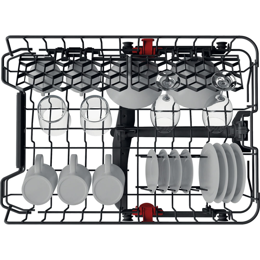 Lave-vaisselle tout encastrable WHIRLPOOL WSIC3M27C - 10 couverts - Induction - L45cm - 47dB