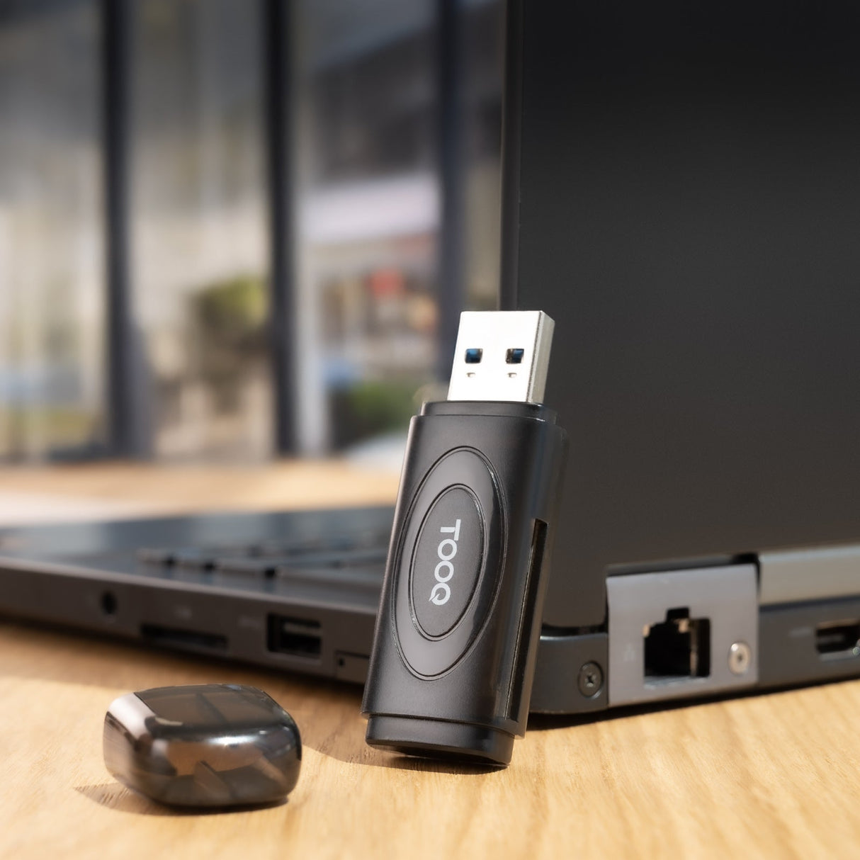 Lecteur de Cartes externe USB-A 3.0 TooQ TQR-3002B (Gris)