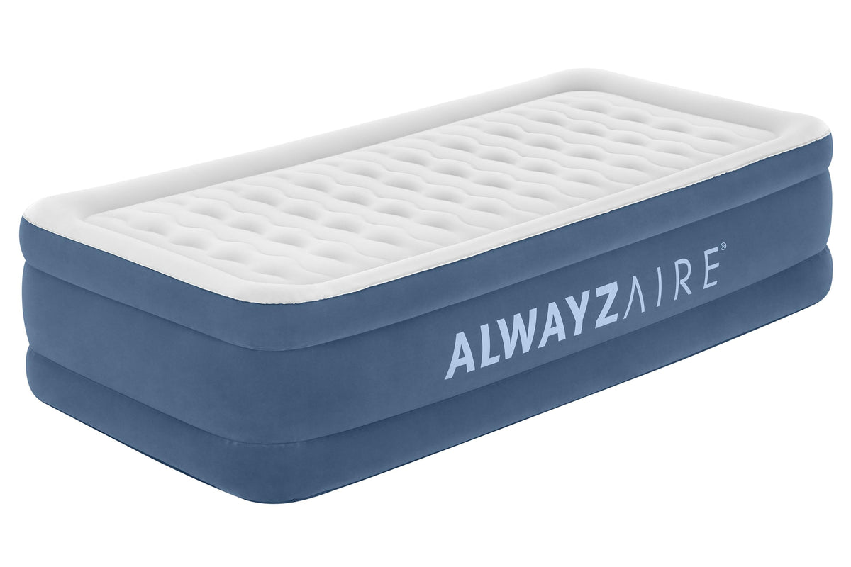 Bestway AlwayzAire™ Matelas gonflable une personne Twin avec double pompe intégrée 1,91 m x 97 cm x 46 cm