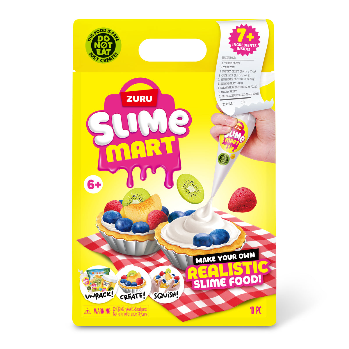Activités créatives et manuelles - ZURU - Slime Mart Shopping Bag - Des 6 ans
