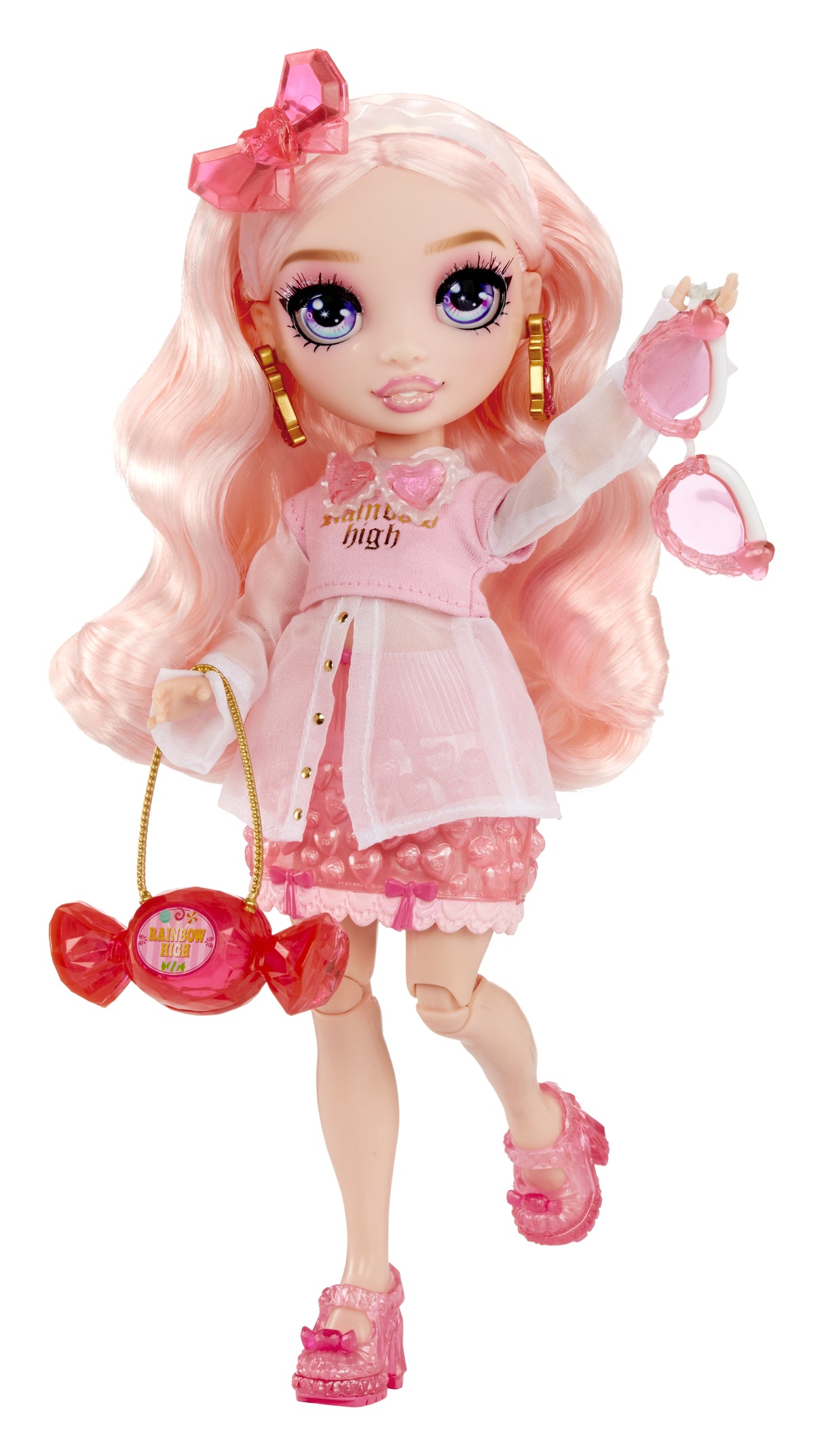Rainbow High Cristal Poupée Mannequin 27 cm - Bella