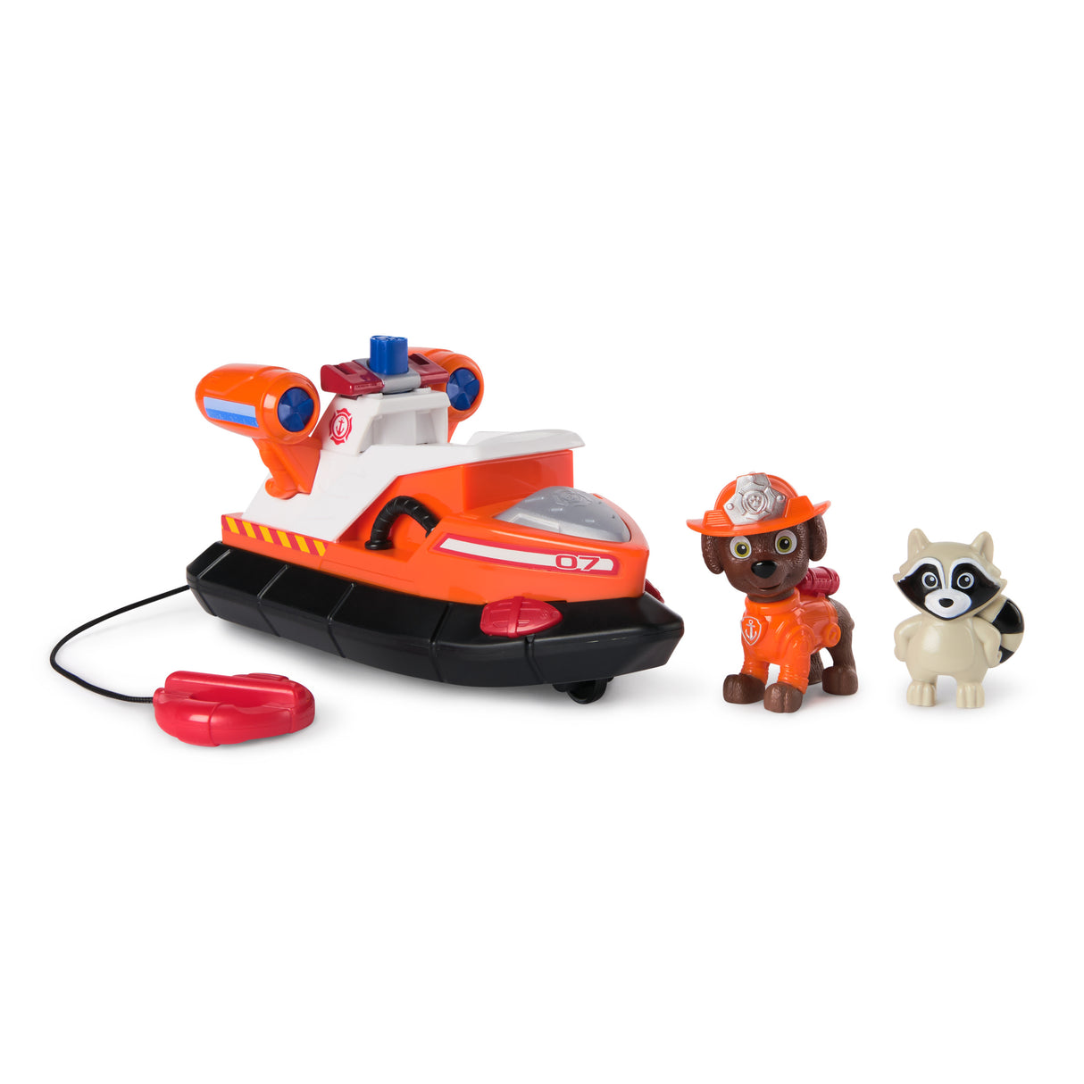 Figurine Zuma - Véhicules + Raton laveur - des 3 ans - Fire Rescue - La Pat'Patrouille