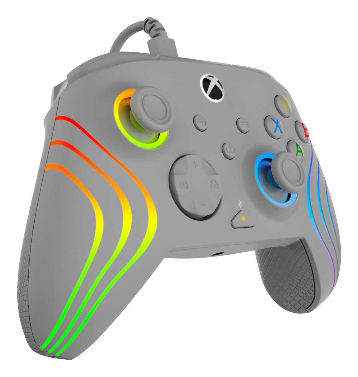 TURTLE BEACH Manette de jeu - Xbox Series X|S, Xbox One et PC - Afterglow Wave - RGB Filaire Gris