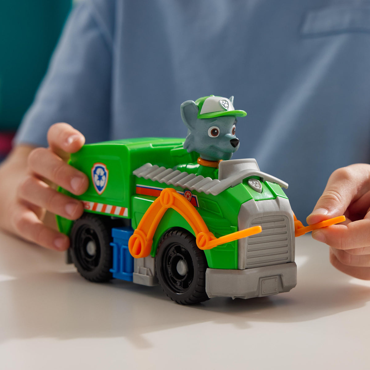 SPIN MASTER VEHICULE + FIGURINE ROCKY La Pat' Patrouille