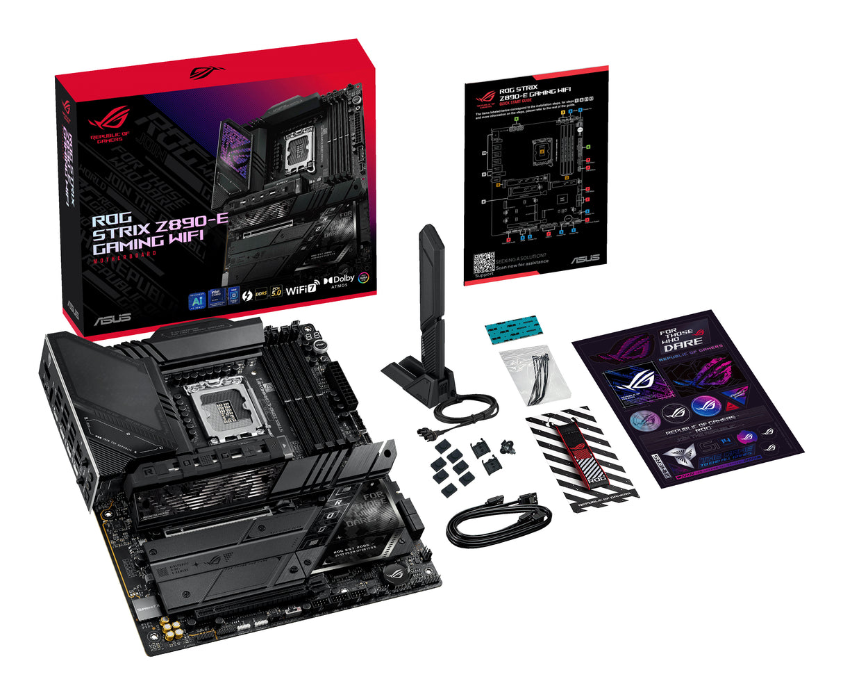 Carte mere - ASUS - STRIX Z890-E GAMING WIFI - Wi-Fi intégré - LGA1851 - ATX