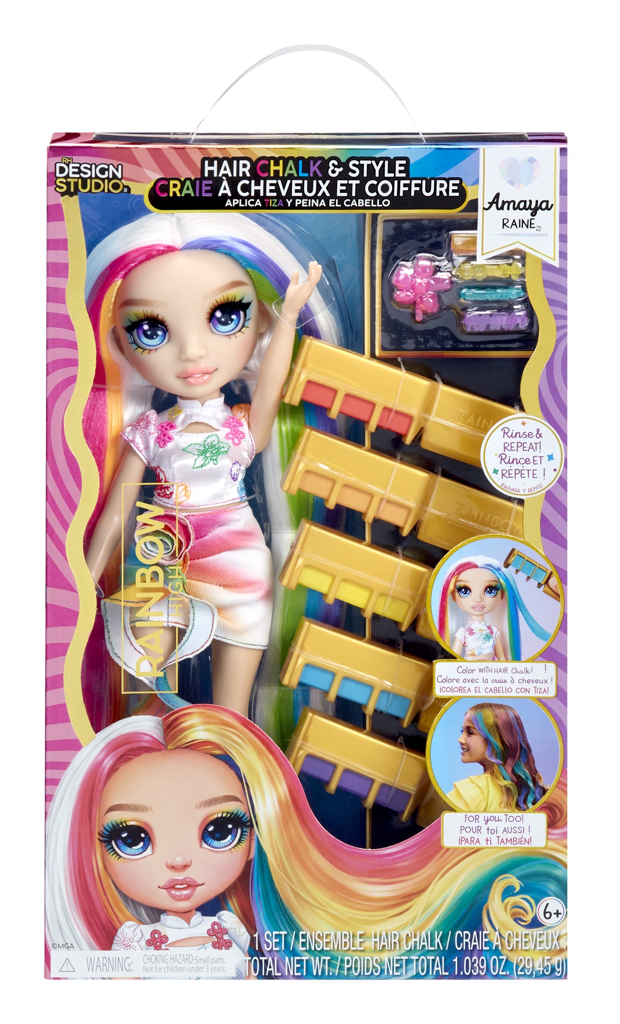 Rainbow High Studio Craies & Coiffures - Amaya