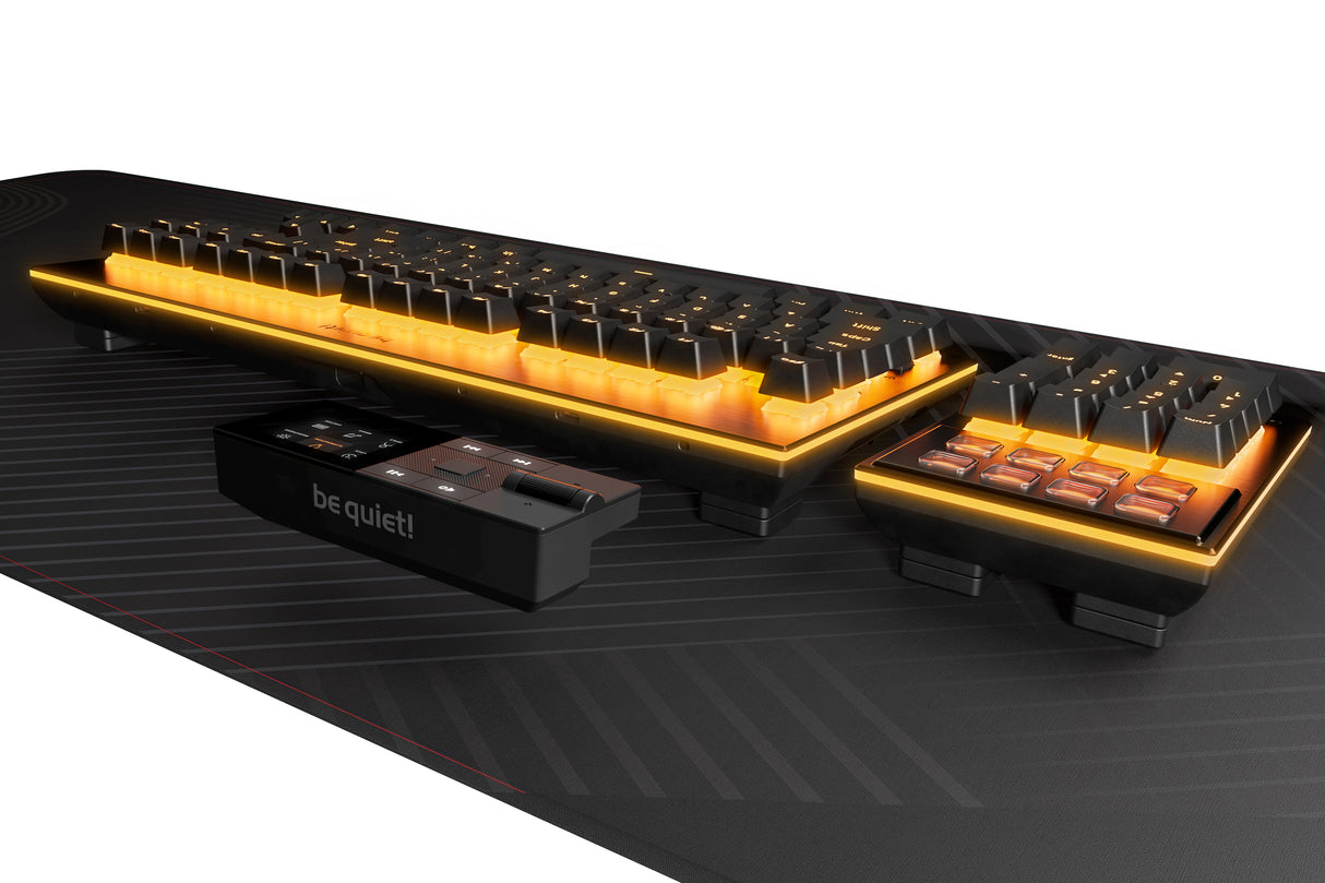 Clavier Gamer mécanique (Silent Tactile) be quiet! Dark Mount RGB (Noir)
