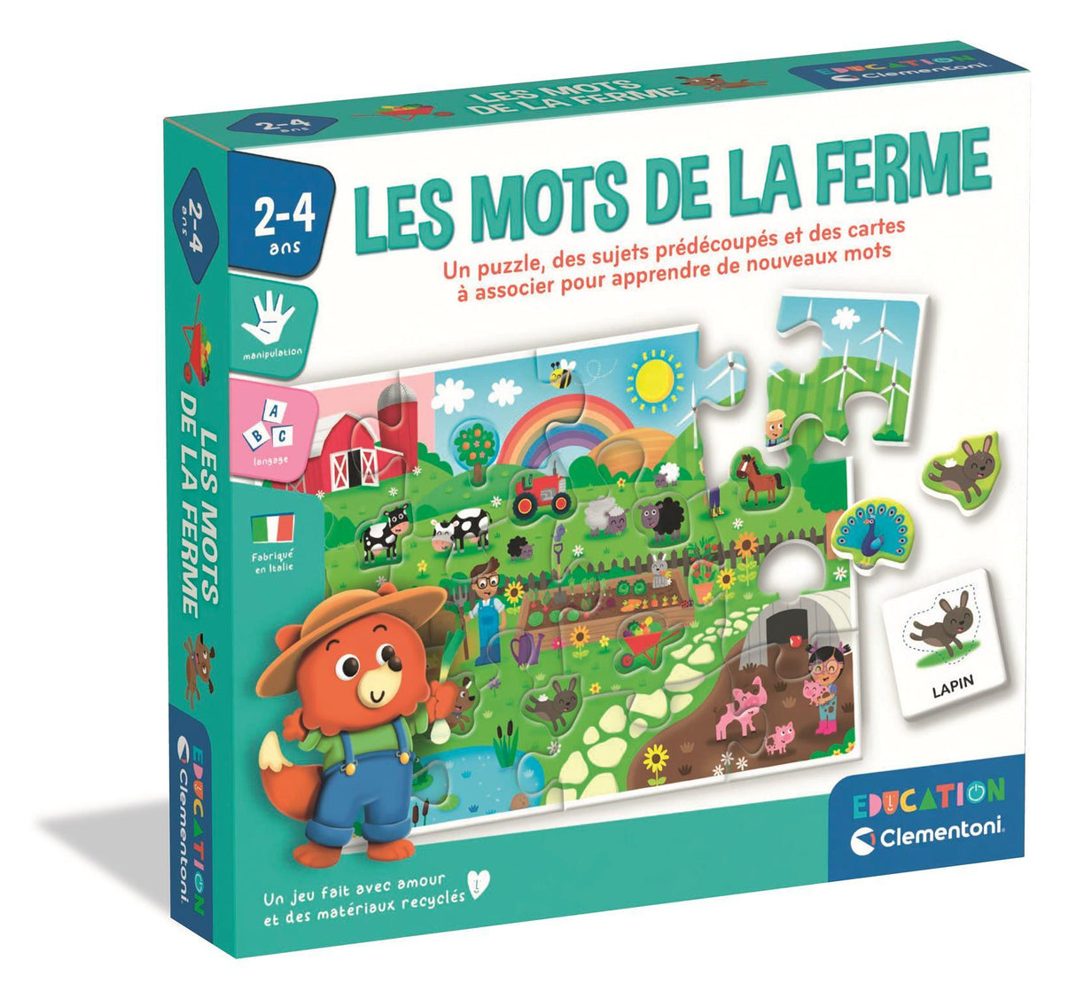 Les mots de la ferme CLEMENTONI