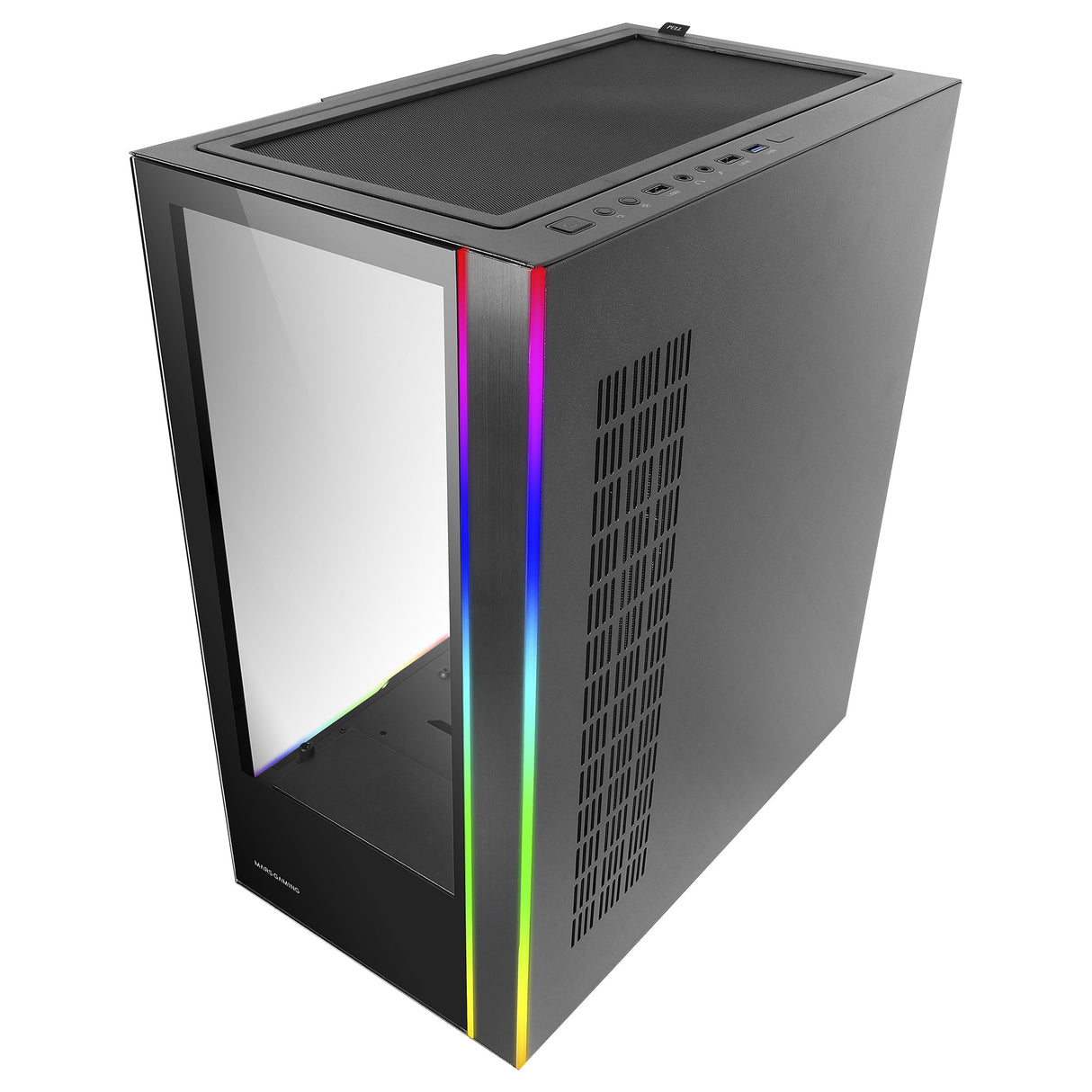Boitier Grand Tour E-ATX Mars Gaming MC-Ult avec panneaux vitrés (Noir)