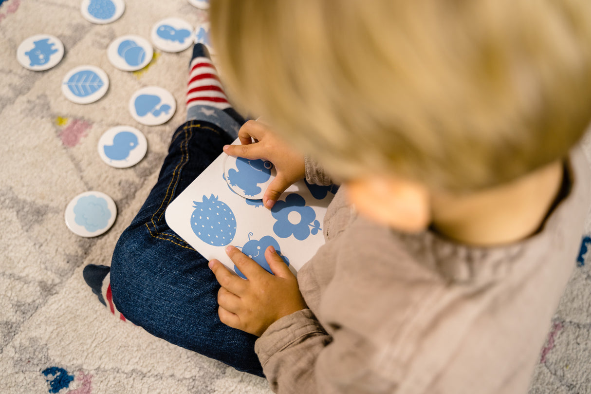 Jeu d'association NATHAN La Petite Ecole - Couleurs et Formes - Pour enfants de 2 ans et plus