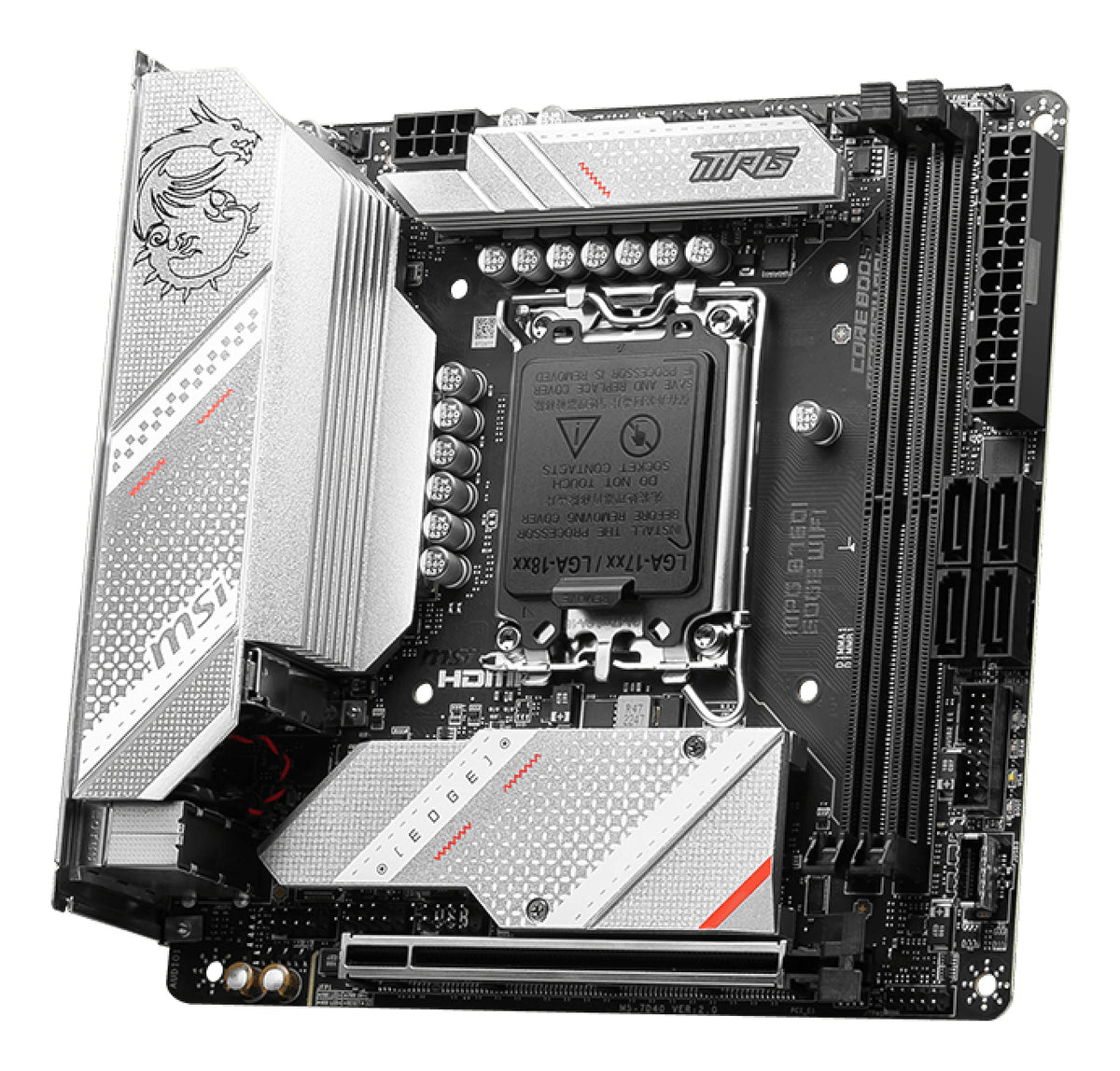 Carte mere - MSI - MPG B760I EDGE WIFI Intel B760 LGA 1700 mini ATX