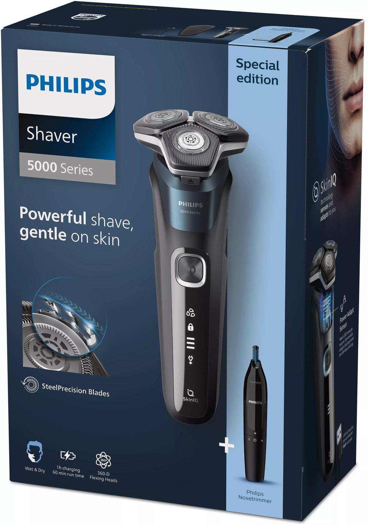 Philips Rasoir électrique rechargeable étanche - S5889-11