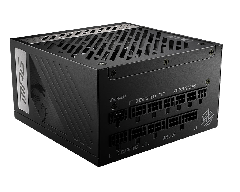 Alimentation ATX MSI MPG A1000G PCIe5 - 1000W (Noir)