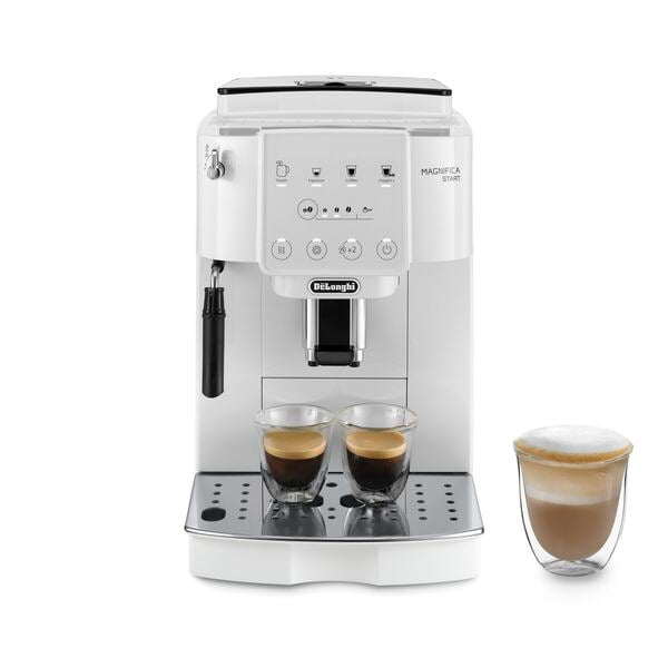 Machine expresso broyeur - De'Longhi - Magnifica start - ECAM220.21.W - 4 recettes - Blanc