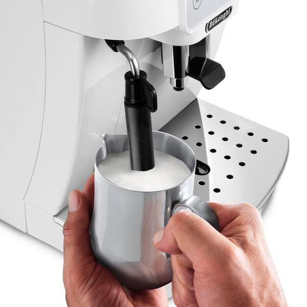 Machine expresso broyeur - De'Longhi - Magnifica start - ECAM220.21.W - 4 recettes - Blanc