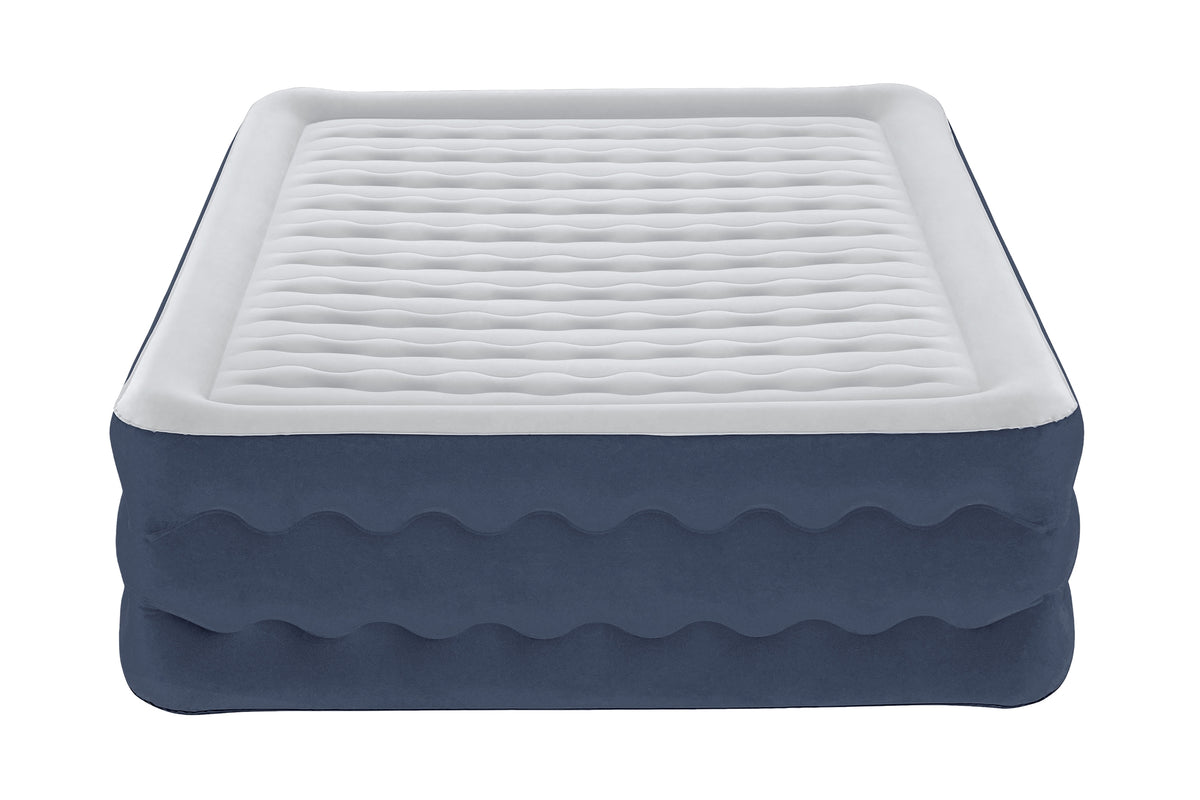 BESTWAY Bestway Lit gonflable 2 places TruLeisure pompe électrique intégrée 203x152x51cm